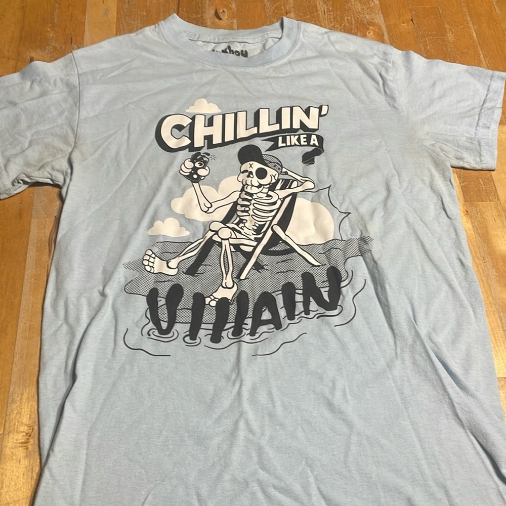 Inkboy chillin like villain tshirt